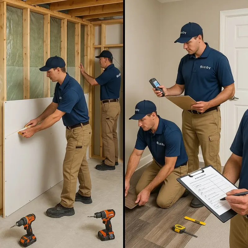 Repairs and Reconstruction process in Spencerville, MD